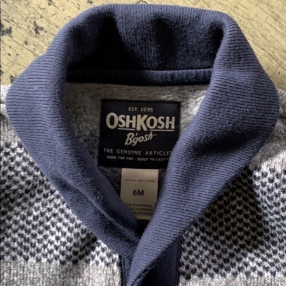 OSHKOSH B’gosh Shawl Collar Cardigan - Picture 6 of 9